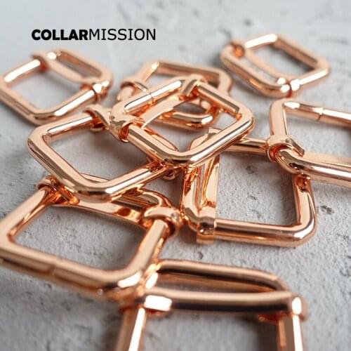 10pcs/lot adjuster buckle to adjust 20mm webbing strap luggage handmade for belt bag dog collar Zinc Alloy diy accessory LXK20M