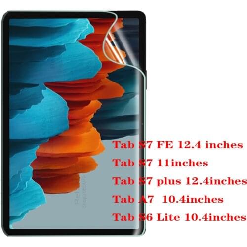 Anti-Glare Writing and Painting Film For Samsung Galaxy Tab S6 Lite 10.4 S7 Plus Tab A7 s 7 fe s7+ Mate Film Screen Protector