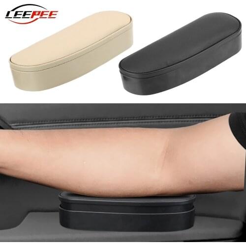 Car Armrest Cushion Mat Comfortable Storage Box Case Elbow Supportor Anti Slip Adjustable Auto Accessories Decoration Interior