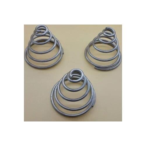 2pcs Wire diameter 3mm Tower spring Small outer diameters 15mm Large OD 54mm springs Total height 52mm 6 laps