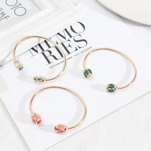 Cylindrical copper bracelets with delicate and simple texture can be adjusted to 12pcs/LOT C-011