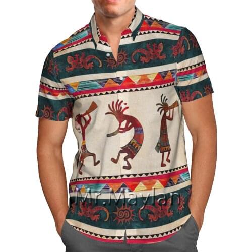 Vintage Egyptian 3D Printed Beach Hawaiian 2021 Summer Short Sleeve Shirt Streetwear Oversized 5XL Camisa Social Chemise Homme