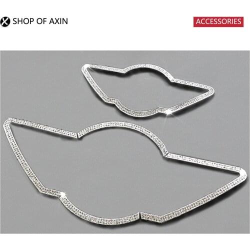 Emblems Artificial Crystal Framed Hood Rear Part For MINI Cooper Hatchback CLubman Paceman Countryman Jcw F54 F55 F56 R60 R61