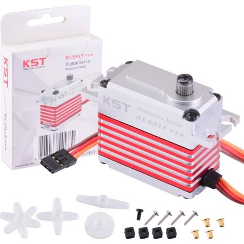 KST BLS915 V2.0 25kg 0.07sec Brushless HV Metal Servo 550-700 Helicopter 1/10 rc car For 550-700 Helicopter
