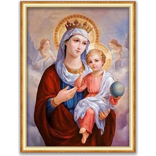 Region Icons DIY Embroidery 11CT Cross Stitch Kits Needlework Craft Set Printed Canvas Cotton Thread Home On Sale Dropshipping