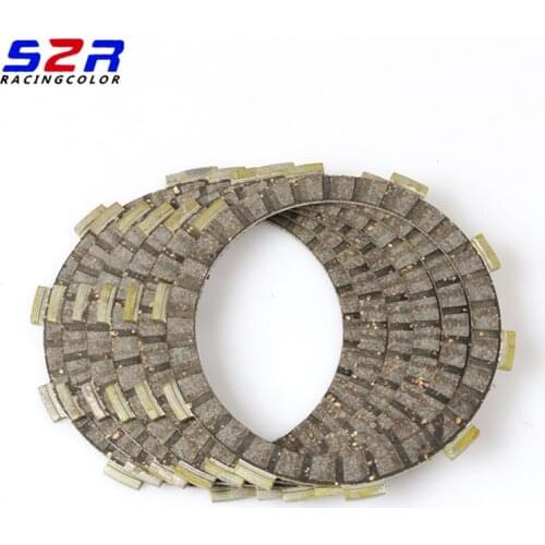Motorcycle Clutch Friction Disc Plate Set 6PCS for YAMAHA DT125 DT 125 Parts