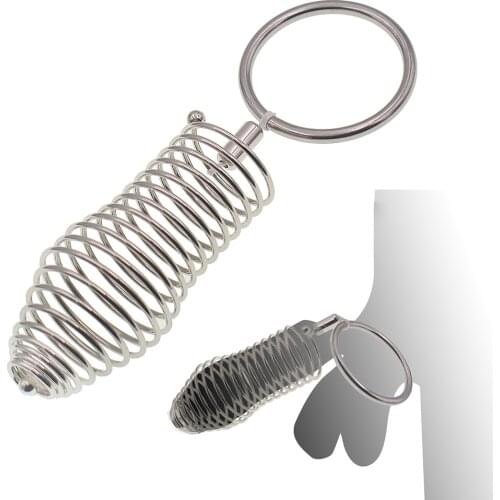 Stainless Steel Penis Sleeve Reusable Condoms For Female Pleasure Sex Ejaculation Delay Semen Lock Male Cock Ring Sex Toys Men