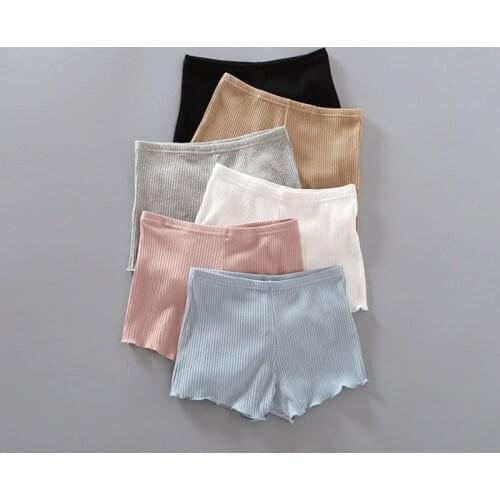 Cotton 2019 New Women Soft Cotton Seamless Safety Short Pants Hot Sale Summer Under Skirt Shorts Breathable Short Tights