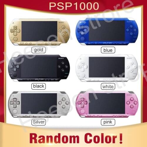 Original PSP refurbished PSP for Sony PSP 1000 game console 16 32GB 64GB 128GB memory card