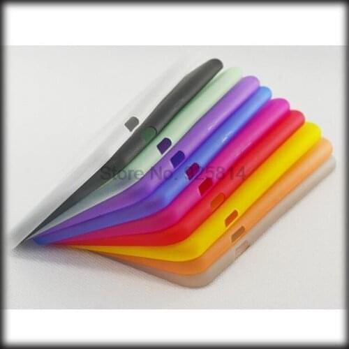 By dhl or ems 500pcs 0.3mm Ultra Thin Slim Matte Frosted Transparent Clear Soft PP Cover Case Skin for iPhone 6 4.7'' 5.5