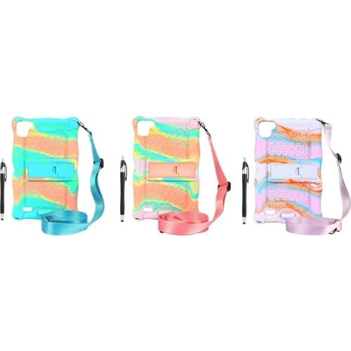Silicone Case for Teclast P80 P80X P80H 8 Inch Tablet Anti-Drop Tablet Case with Strap and Pen