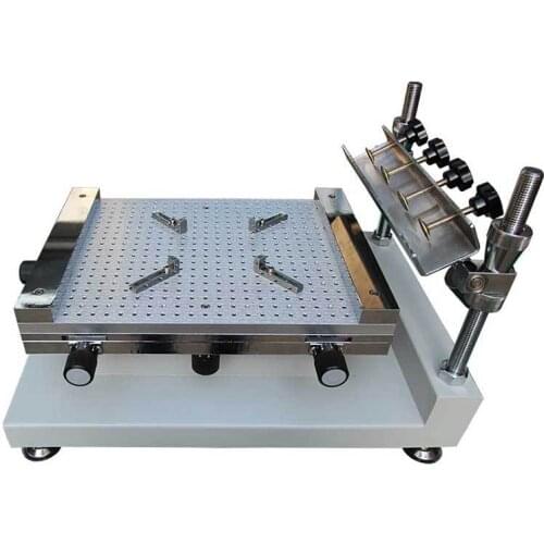Manufacturer high Precision manual smt stencil printer, SMT Screen Printer,PCB printer,PCB solder paste printer for PCB Printing