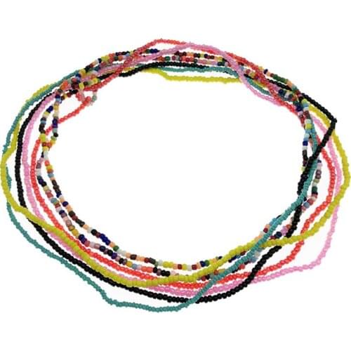 10pcs New Fashion Womens Waist Beads Body Jewelry Belly Beads Bead Jewelry Belly Chains Waist Chain Body African Waists Bead