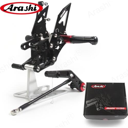 Arashi CBR1000RR 2008-2011 CNC Adjustable Footrest Rearsets For HONDA CBR1000 CBR 1000 RR 2008 2009 2010 2011 08 09 Accessories