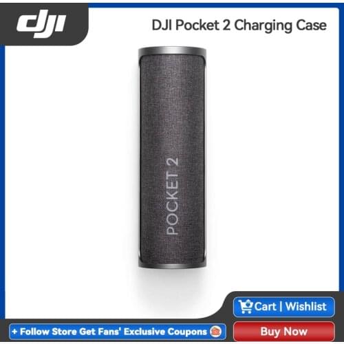 DJI Pocket 2 Charging Case Pocket 2 Accessories 1500mAh Capacity with a Convenient Spin to Open Design & Convenient Storage