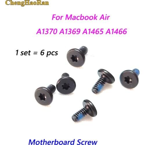 ChengHaoRan 1set Motherboard Mainboard Logic Board Screw Screws Set Replacement For Macbook Air 11" A1370 A1465 13" A1369 A1466