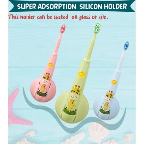 Kids Sonic Electric Toothbrush USB Rechargeable Tooth Brush Dental Clean Electronic Teeth Brush for Children