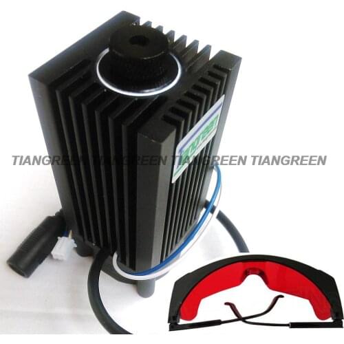 2.5W 450nm Focusable Blue Laser Diode Module with TTL inner Driver for mini Cutter CNC High Power