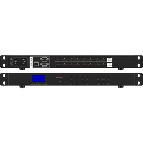 HDMI Matrix 8X8 adapter splitter switcher HDMI 1.3 1080P/60Hz HDCP 1.2 HDR HDMI 8 in 8 out with IR Controlfor UHD