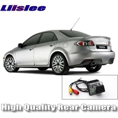 LiisLee Car Reversing image Camera For Mazda 6 M6 Atenza 2002~2008 High Quality Night Vision HD WaterProof Rear View back up CAM