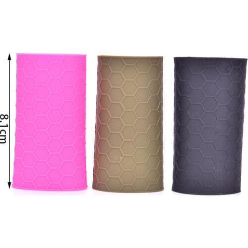 Anti Slip Covert Clutch Universal Tactical Airsoft Hunting Gun Rubber Cover Hand Grip Glove Sleeve For Glock Pistol Handle