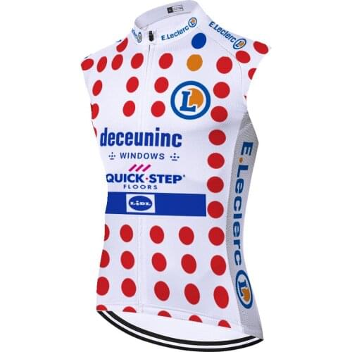 Quick step Maillot Ciclismo Hombre Sleeveless Jersey Ciclismo Hombre not windproof Cycling Jersey Tricota Ciclismo Hombre Jersey