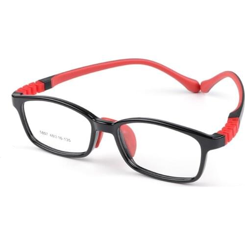 Size 48-16-135 TR90 Silicone Optical Children Glasses Frames Cute Flexible Soft Detachable Vision Glasses Children Kids Eyewear