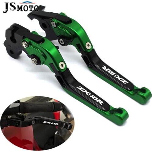 For Kawasaki ZX-10R ZX 10R zx10r 2006-2015 2013 2014 Motorcycle Accessories CNC Brakes Clutch Levers Adustable Extendable Handle