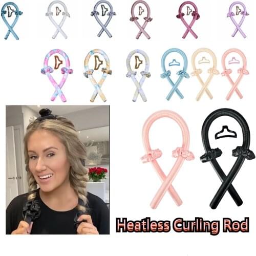 Heatless Curling Rod Heatless Hair Curls Headband Make Hair Soft And Shiny Hair Curler Hairdressing Tools Heatless Hair Curls