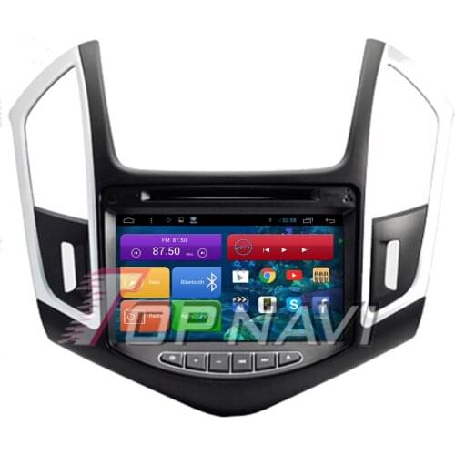Topnavi 8'' Quad Core Android 6.0 Car GPS Navigation for Cruze 2013- Autoradio Multimedia Audio Stereo,NO DVD