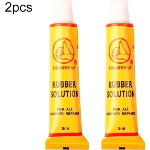 1/2 PCS 8ML Bicycle Tire Repair Road Mountain Bike Tyre Inner Tube Puncture Repair Rubber Cement Cold Glue Bike Tire Patch