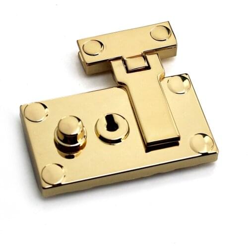 1 pcs Metal Push Lock Novel Design Twist Lock For DIY Handbag Bag Purse Luggage Hardware Closure Bag Parts Accessories