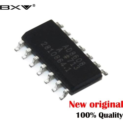 5pcs AD8608ARZ SOP-14 AD8608 SOP14 AD8608A AD8608AR Operational Amplifier Drive IC SOP International Standard