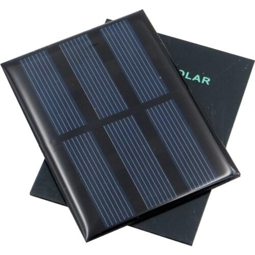 2PCS x 1.5V 0.65W 435mA Mini Solar Cell Module Solar Panel Standard Epoxy Polycrystalline DIY Battery Power Charge toy
