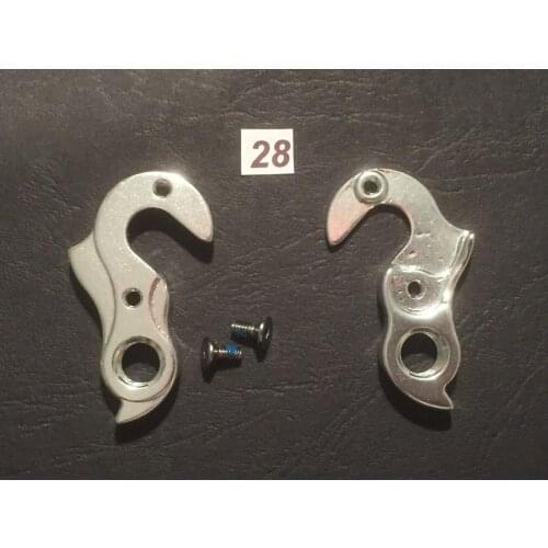 #28 2pcs Rear Derailleur Mech Gear Hanger Alloy Frame Drop Out