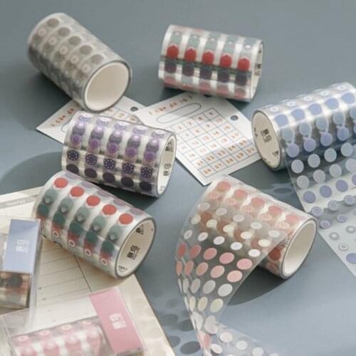 3m/ Roll Dots Tape Round Stickers Dot Stickers For Diy Decorative