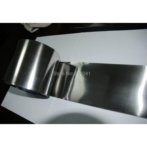 99.99% pure tungsten sheet and plate 2pcs 0.085*85*650mm,Paypal is available