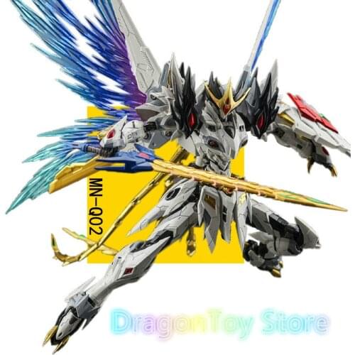 Motor Nuclear MN-Q02 1/72 Scale White Dragon Action Figure Robot PVC Figure Model Kid Toys Transformation