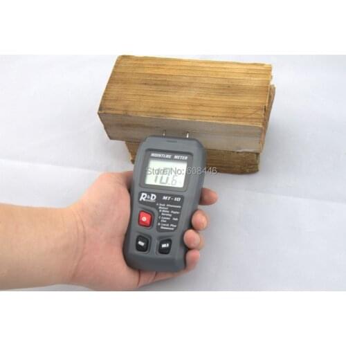Hygrometers Hot wood paper cardboard moisture meter tester Range:0~99.9% humidity