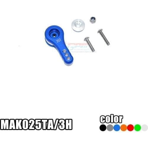 GPM ARRMA 1/8 KRATON TYPHON aluminum alloy three-hole spring unloading 25T straight arm servo