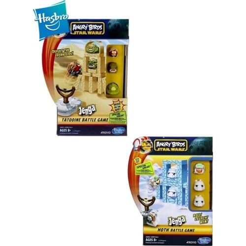 Hasbro Parent-Child Interactive Toy ANGRY BIRDS JENGA Angry Bird Potato Clip Fighting Game Desktop Puzzle Game