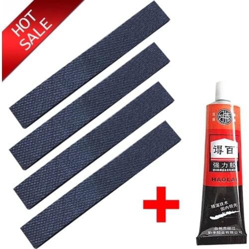 4pcs wheel tire Leather Fetal skin+1pcs glue Replacment for iRobot braava 320 380 381 380T 390 390T Mint 4200 4205 5200 5200C