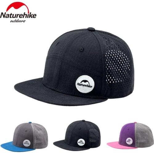 Naturehike Summer Breathable Sport Cap Quick-drying Fashion Hat Sunscreen Baseball Cap for Men Hiking Camping Sport Workout