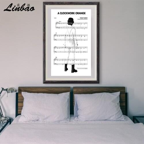 M002 A Clockwork Orange Classic Fashion Movie Custom Silk Poster Home Deco Wall Art Christmas Gift