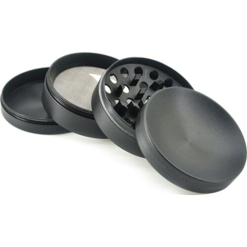 Metal Grinder Weed Herb Tobacco Hemp Grinders Manual Hand Smoking Accessories 4 Layers Zinc Alloy Spice Pepper Crusher Gadget