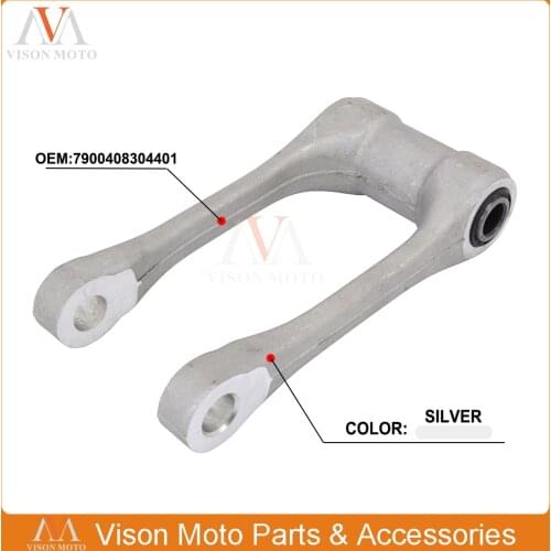 Motorcycle Sliver Rear Pull Rod Swingarm Linkage For KTM Husqvarna SX SXF SX-F XC XCF 125 150 250 300 350 450 FC TC TX FX FS