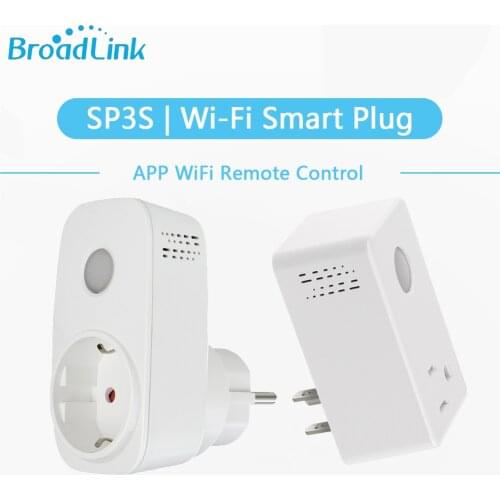 Broadlink Original WiFi Smart Socket for ALexa Google Home Smart Home APP Remote Control US EU Plug Outlet SP3S 2 3 5 PCS