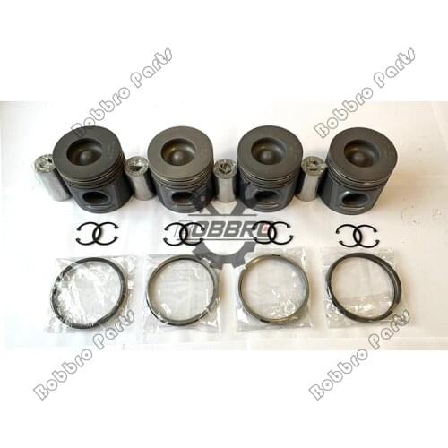 3054C 3054C-DIT Piston 225-5437 Ring Set For Perkins Engine Fit Caterpillar 416E Backhoe Loader