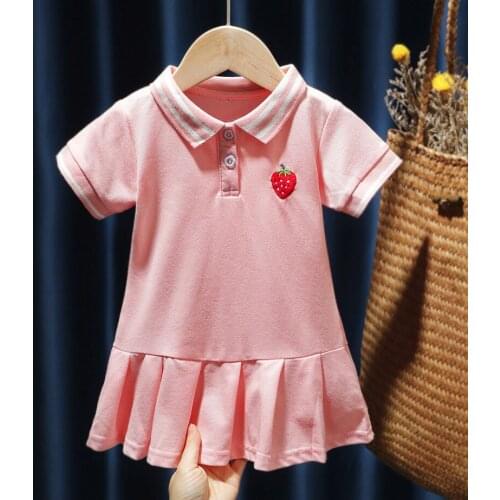 Baby Girl Casual Dress 2021 New Fashion Princess Dresses Girls Sweet Costumes Cute Outfits Baby Girls Tennis Dress Vestidos