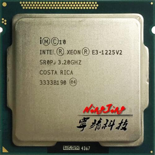 Intel Xeon E3-1225 v2 E3 1225v2 E3 1225 v2 3.2 GHz Quad-Core Quad-Thread CPU Processor 8M 77W LGA 1155
